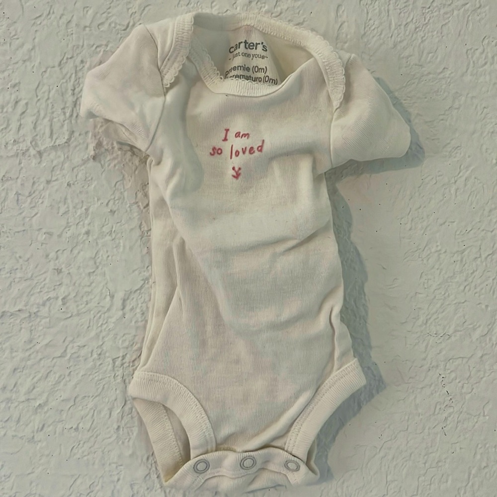 Preview onesie I’m so loved